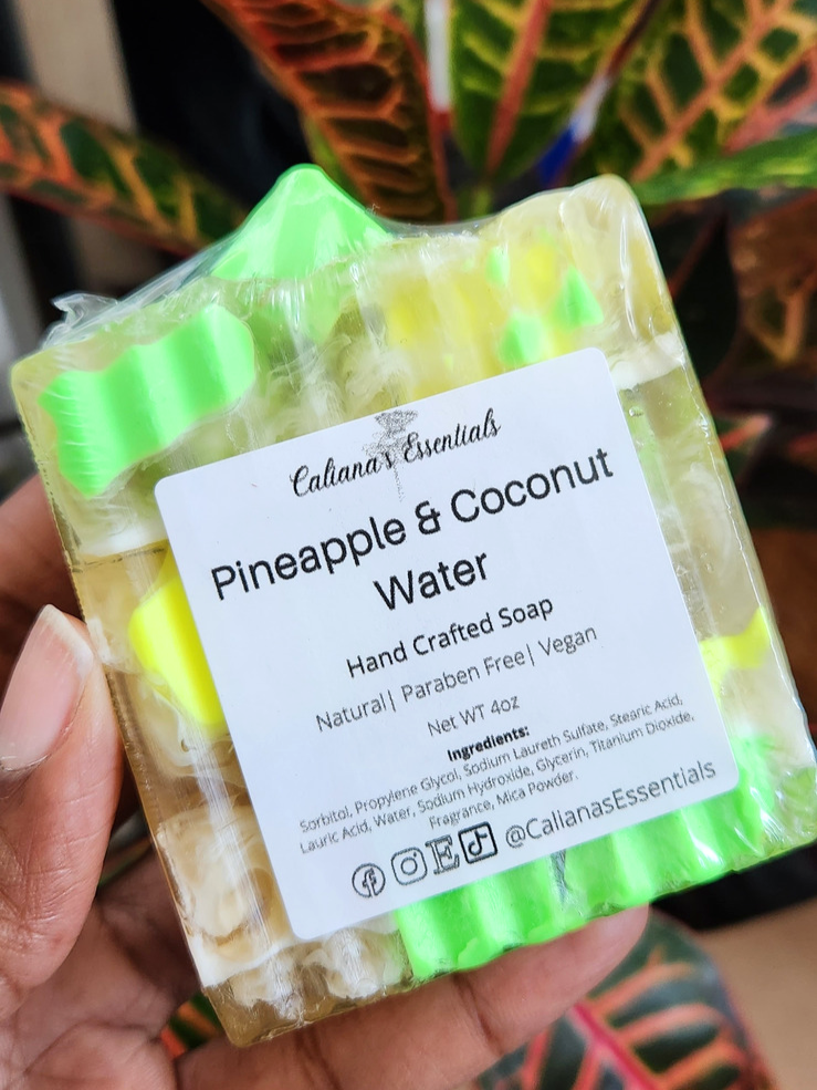Pineapple & Coconut Water Soap
